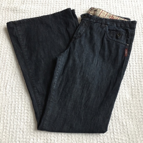 Silver Jeans Denim - Silver Chantal Trouser Jeans Wide Leg 34/34 Plus